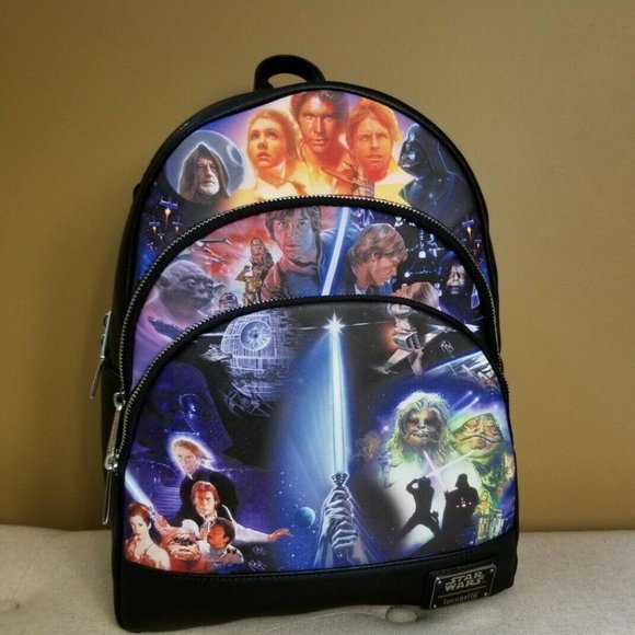 Loungefly Star Wars Original Trilogy Backpack NEW main image 6